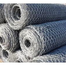 Сетка для габионов оцинкованная (Ц) в рулоне 80х100х2,2 мм ГОСТ Р 51285-99